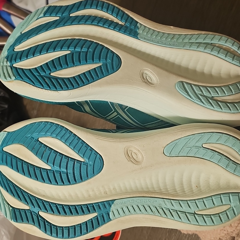 Asics Gel Nimbus 27 In Wave Teal/Illuminate Mint - Picture 6 of 6